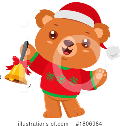 Royalty-Free (RF) Christmas Clipart Illustration by Hit Toon - Stock Sample #1806984
