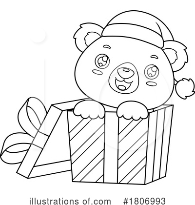 Royalty-Free (RF) Christmas Clipart Illustration by Hit Toon - Stock Sample #1806993