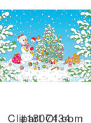 Christmas Clipart #1807434 by Alex Bannykh