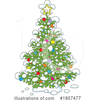 Royalty-Free (RF) Christmas Clipart Illustration by Alex Bannykh - Stock Sample #1807477