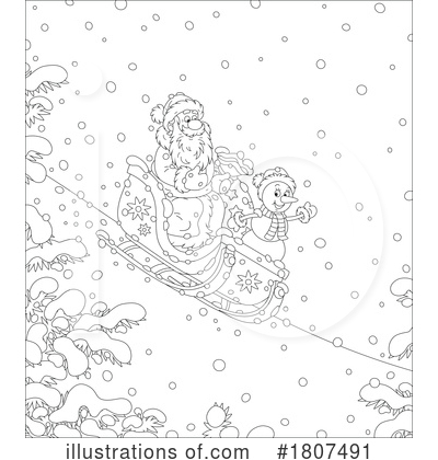 Royalty-Free (RF) Christmas Clipart Illustration by Alex Bannykh - Stock Sample #1807491