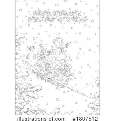 Royalty-Free (RF) Christmas Clipart Illustration by Alex Bannykh - Stock Sample #1807512