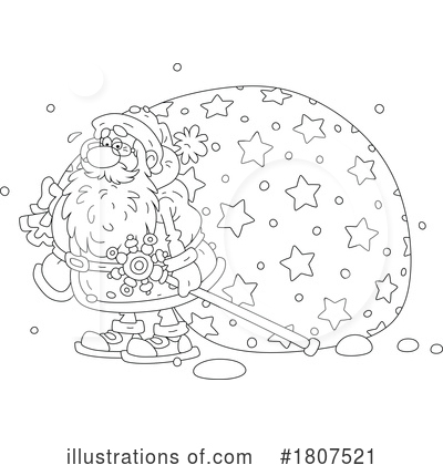 Royalty-Free (RF) Christmas Clipart Illustration by Alex Bannykh - Stock Sample #1807521