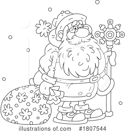Royalty-Free (RF) Christmas Clipart Illustration by Alex Bannykh - Stock Sample #1807544