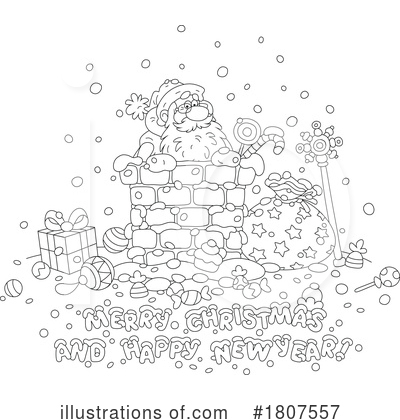 Royalty-Free (RF) Christmas Clipart Illustration by Alex Bannykh - Stock Sample #1807557