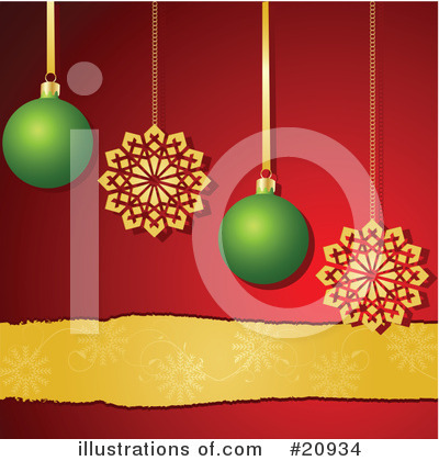 Christmas Baubles Clipart #20934 by elaineitalia