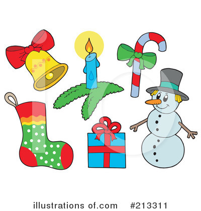 Christmas Candle Clipart #213311 by visekart