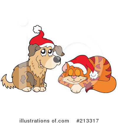 Christmas Animals Clipart #213317 by visekart