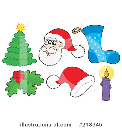 Royalty-Free (RF) Christmas Clipart Illustration by visekart - Stock Sample #213345