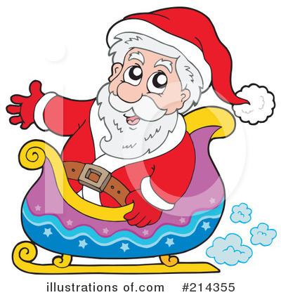 Royalty-Free (RF) Christmas Clipart Illustration by visekart - Stock Sample #214355