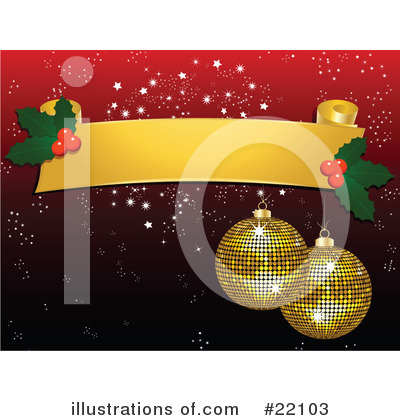 Christmas Bulbs Clipart #22103 by elaineitalia
