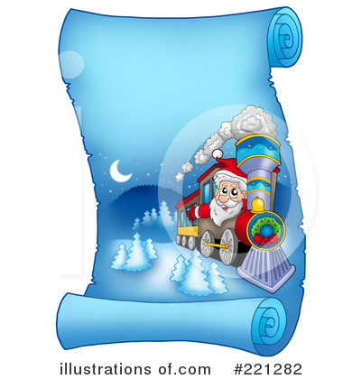 Royalty-Free (RF) Christmas Clipart Illustration by visekart - Stock Sample #221282