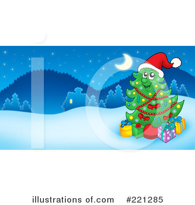 Royalty-Free (RF) Christmas Clipart Illustration by visekart - Stock Sample #221285