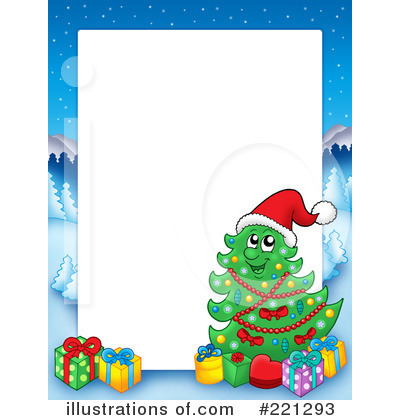 Royalty-Free (RF) Christmas Clipart Illustration by visekart - Stock Sample #221293