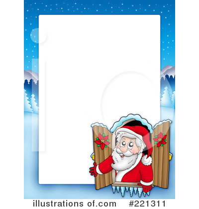 Royalty-Free (RF) Christmas Clipart Illustration by visekart - Stock Sample #221311