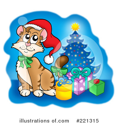 Royalty-Free (RF) Christmas Clipart Illustration by visekart - Stock Sample #221315
