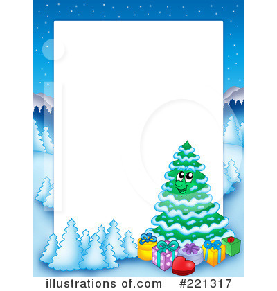 Royalty-Free (RF) Christmas Clipart Illustration by visekart - Stock Sample #221317