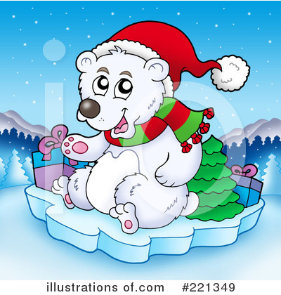 Royalty-Free (RF) Christmas Clipart Illustration by visekart - Stock Sample #221349