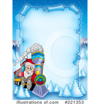 Royalty-Free (RF) Christmas Clipart Illustration by visekart - Stock Sample #221353