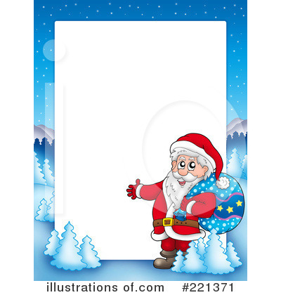 Royalty-Free (RF) Christmas Clipart Illustration by visekart - Stock Sample #221371
