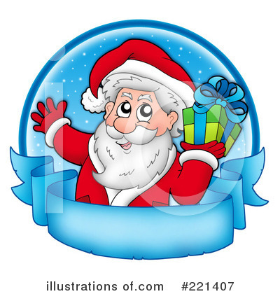 Royalty-Free (RF) Christmas Clipart Illustration by visekart - Stock Sample #221407