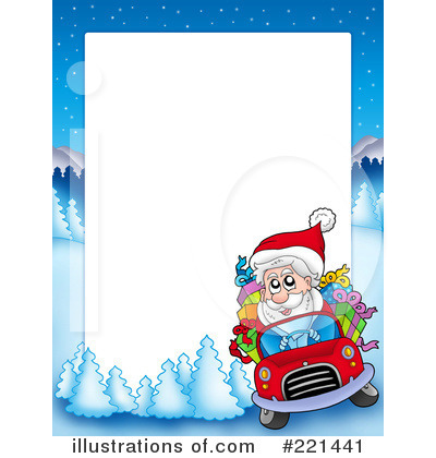 Royalty-Free (RF) Christmas Clipart Illustration by visekart - Stock Sample #221441