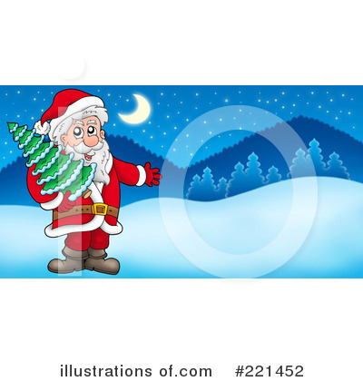 Royalty-Free (RF) Christmas Clipart Illustration by visekart - Stock Sample #221452