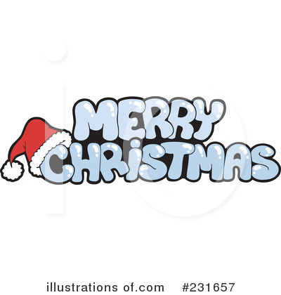 Merry Christmas Clipart #231657 by visekart