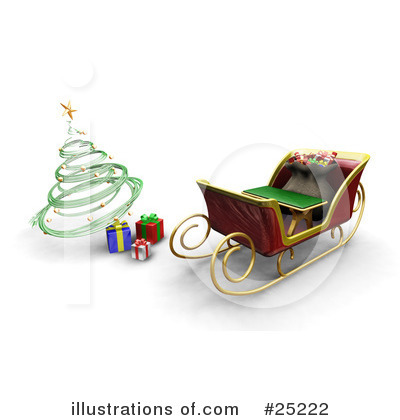 Royalty-Free (RF) Christmas Clipart Illustration by KJ Pargeter - Stock Sample #25222
