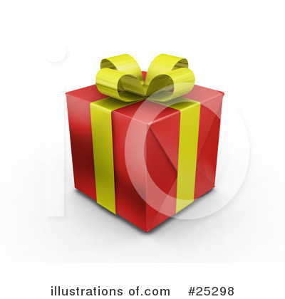 Gift Wrapping Clipart #25298 by KJ Pargeter