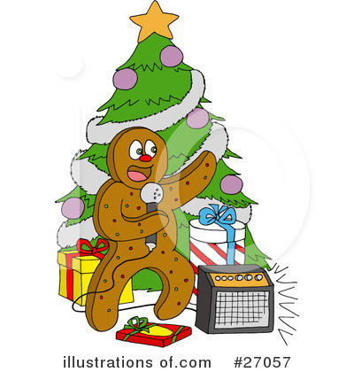 Royalty-Free (RF) Christmas Clipart Illustration by LaffToon - Stock Sample #27057