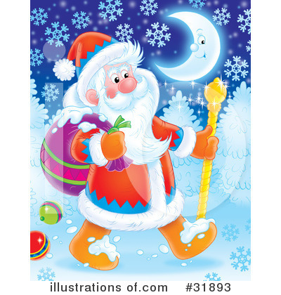 Royalty-Free (RF) Christmas Clipart Illustration by Alex Bannykh - Stock Sample #31893