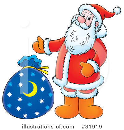 Royalty-Free (RF) Christmas Clipart Illustration by Alex Bannykh - Stock Sample #31919
