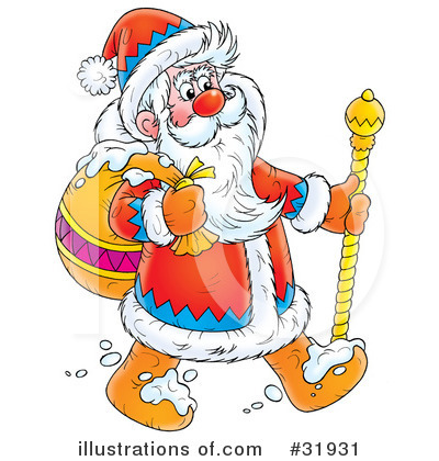 Royalty-Free (RF) Christmas Clipart Illustration by Alex Bannykh - Stock Sample #31931