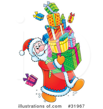 Royalty-Free (RF) Christmas Clipart Illustration by Alex Bannykh - Stock Sample #31967