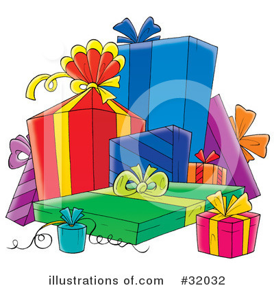 Royalty-Free (RF) Christmas Clipart Illustration by Alex Bannykh - Stock Sample #32032