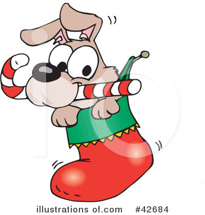 Royalty-Free (RF) Christmas Clipart Illustration by Dennis Holmes Designs - Stock Sample #42684