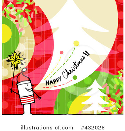 Royalty-Free (RF) Christmas Clipart Illustration by NL shop - Stock Sample #432028