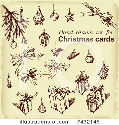 Royalty-Free (RF) Christmas Clipart Illustration by Eugene - Stock Sample #432145