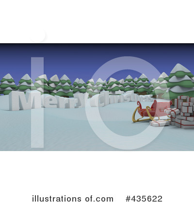 Royalty-Free (RF) Christmas Clipart Illustration by KJ Pargeter - Stock Sample #435622