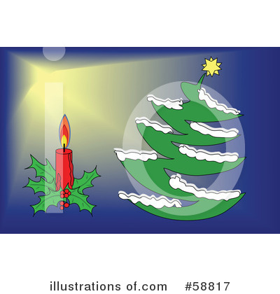 Royalty-Free (RF) Christmas Clipart Illustration by kaycee - Stock Sample #58817