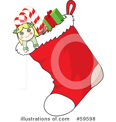 Royalty-Free (RF) Christmas Clipart Illustration by Rosie Piter - Stock Sample #59598