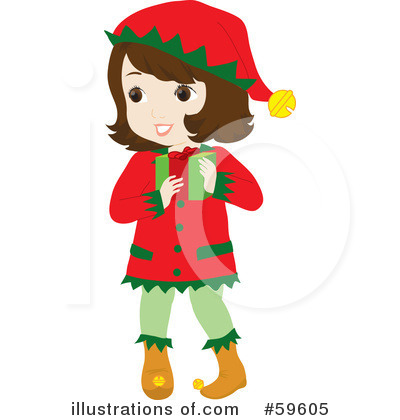Royalty-Free (RF) Christmas Clipart Illustration by Rosie Piter - Stock Sample #59605