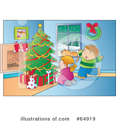 Royalty-Free (RF) Christmas Clipart Illustration by YUHAIZAN YUNUS - Stock Sample #64919