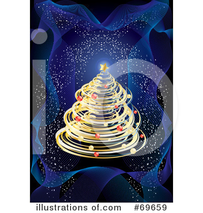 Royalty-Free (RF) Christmas Clipart Illustration by MilsiArt - Stock Sample #69659