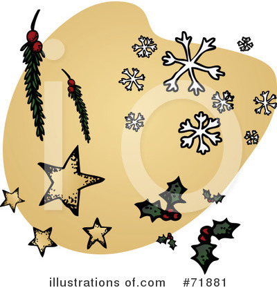 Royalty-Free (RF) Christmas Clipart Illustration by inkgraphics - Stock Sample #71881