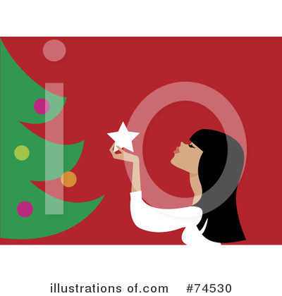 Christmas Tree Clipart #74530 by Monica