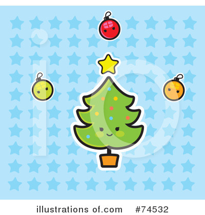 Christmas Tree Clipart #74532 by Monica