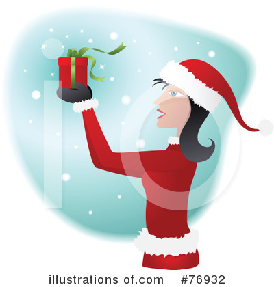 Royalty-Free (RF) Christmas Clipart Illustration by Qiun - Stock Sample #76932