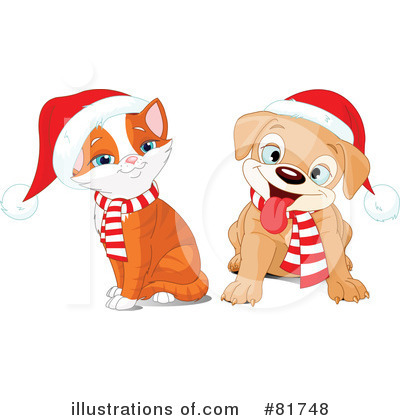 Christmas Puppy Clipart #81748 by Pushkin